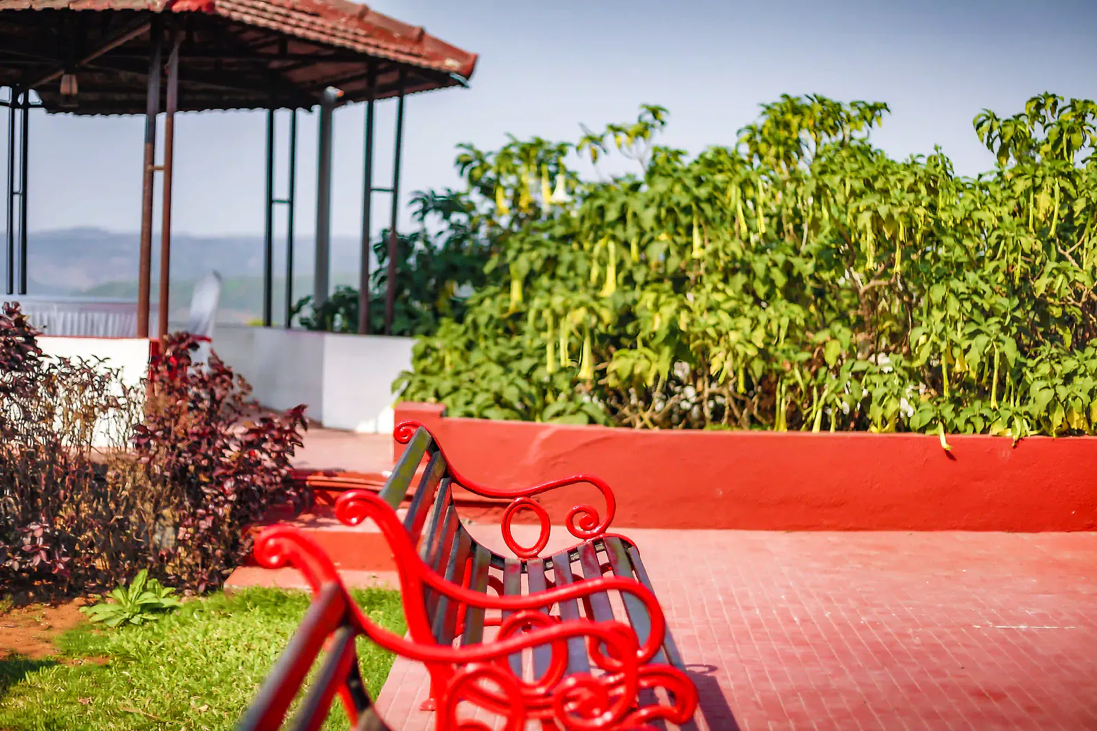 View from Aranya Honeymoon Suite